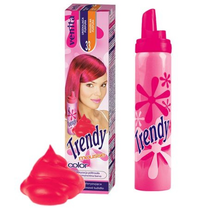 Spuma coloranta pentru par Trendy Color Mousse nr.33, 75 ml