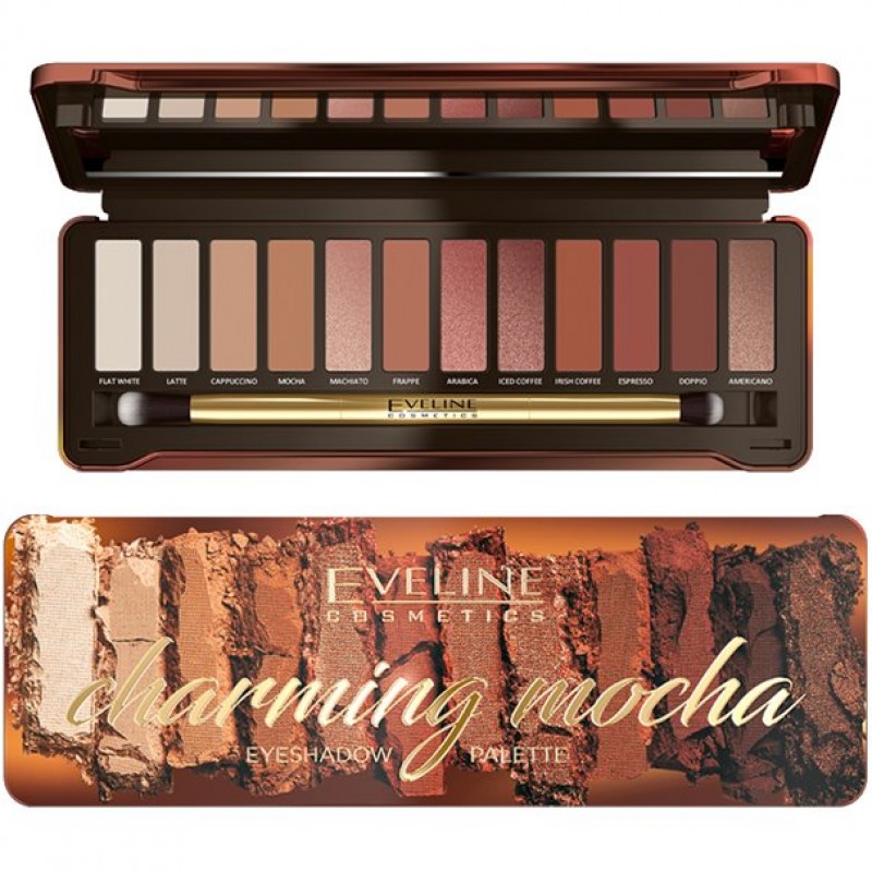 Charming Mocha Eyeshadow Palette - paleta fard 12 gr