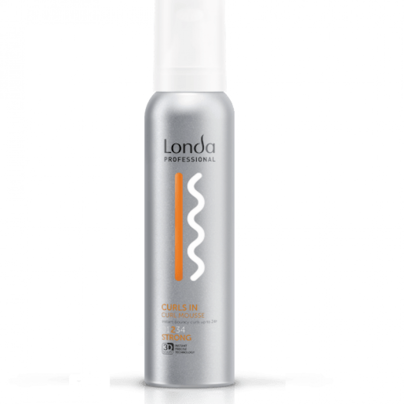 Curls In Mousse Londa Professional - Spuma pentru Bucle cu Fixare Puternica 150 ml