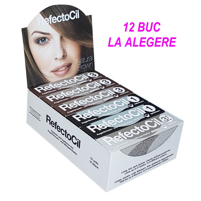 Vopsea sprancene si gene - la alegere - 12 buc - Refectocil