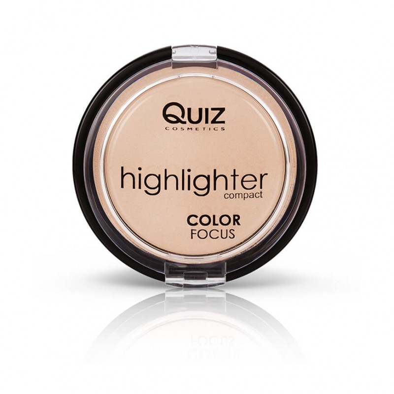 Pudra Iluminatoare nr. 01 QUIZ Highlighter Compact Color Focus  , 11gr