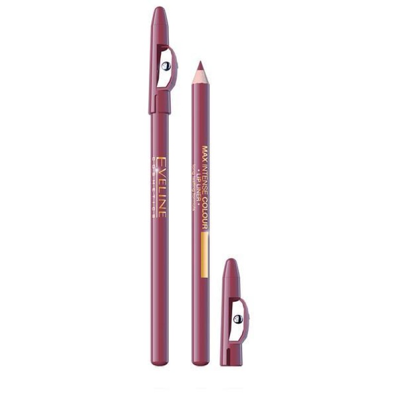 Creion contur buze Eveline max intense colour - 18 light plum