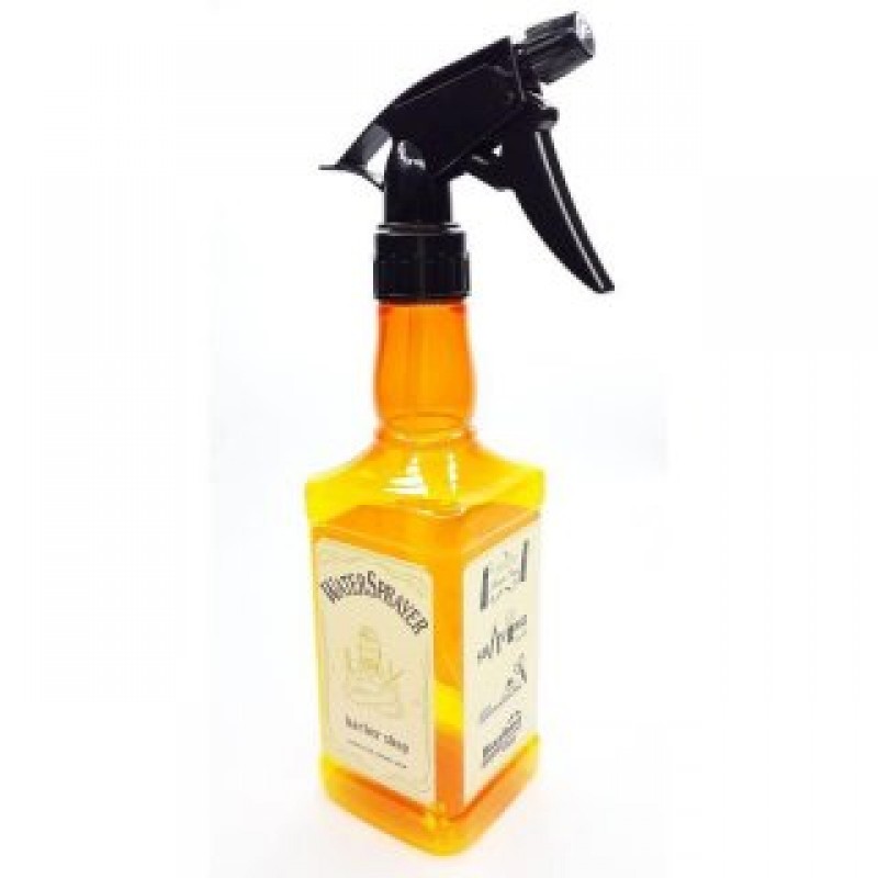 Pulverizator apa pentru frizerie(barber shop) -  sticla de tip whisky