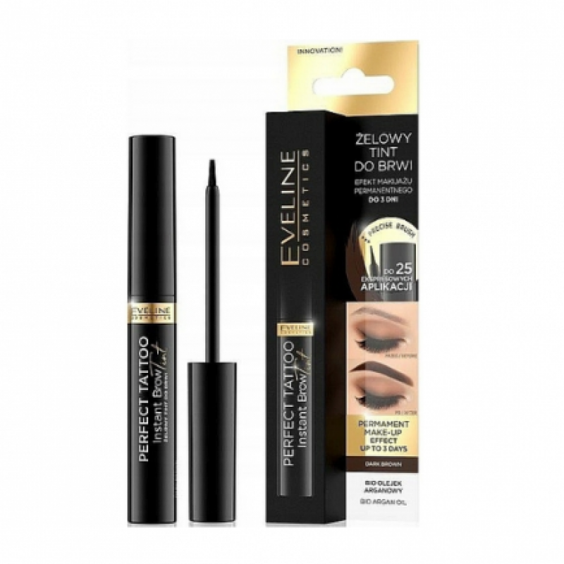 Corector sprancene, Perfect Tattoo Instant Brow Tint, Eveline Cosmetics