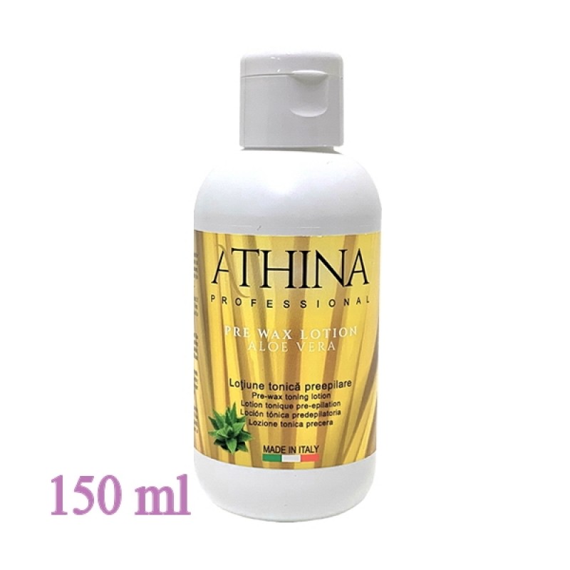 Lotiune tonica inainte de epilare cu Aloe Vera 150ml - ATHINA Professional