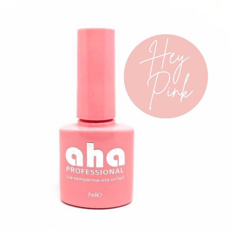 Hey  Pink Rubber Base Aha 7ml