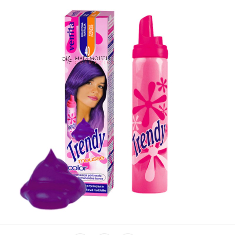 Spuma coloranta pentru par Trendy Color Mousse nr.40, 75 ml