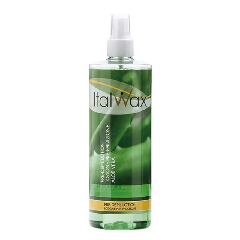 Lotiune cu Aloe Vera inainte de epilare Italwax 500 ml