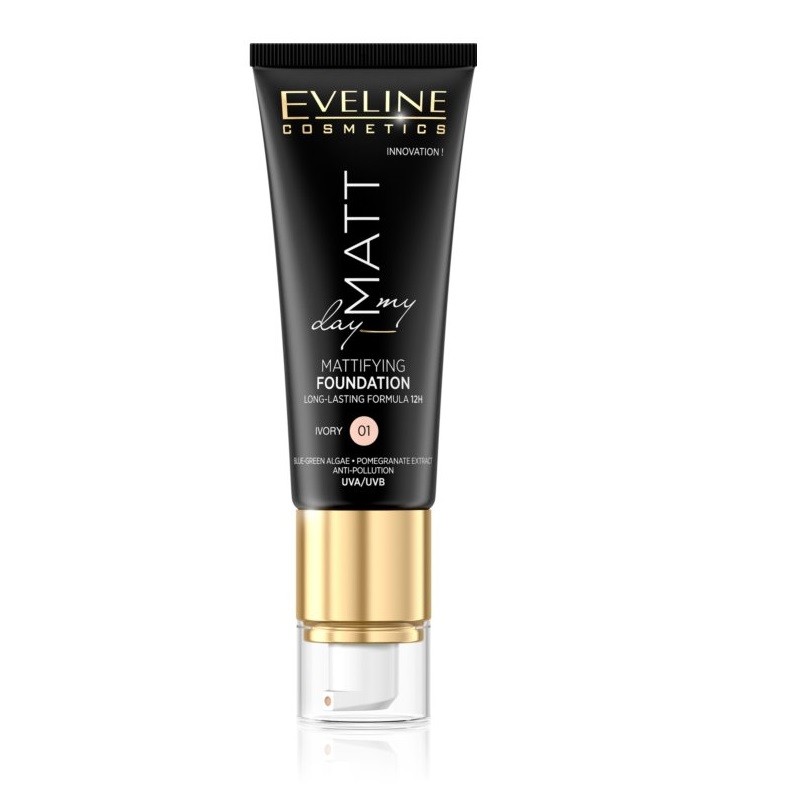 Fond de ten Eveline Cosmetics Matt My Day - Ivory 01