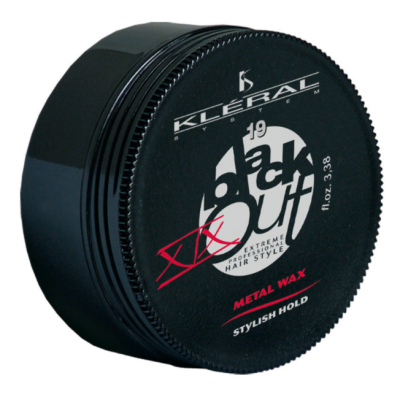 Kleral Black Out - Guma modelatoare pentru par 100 ml