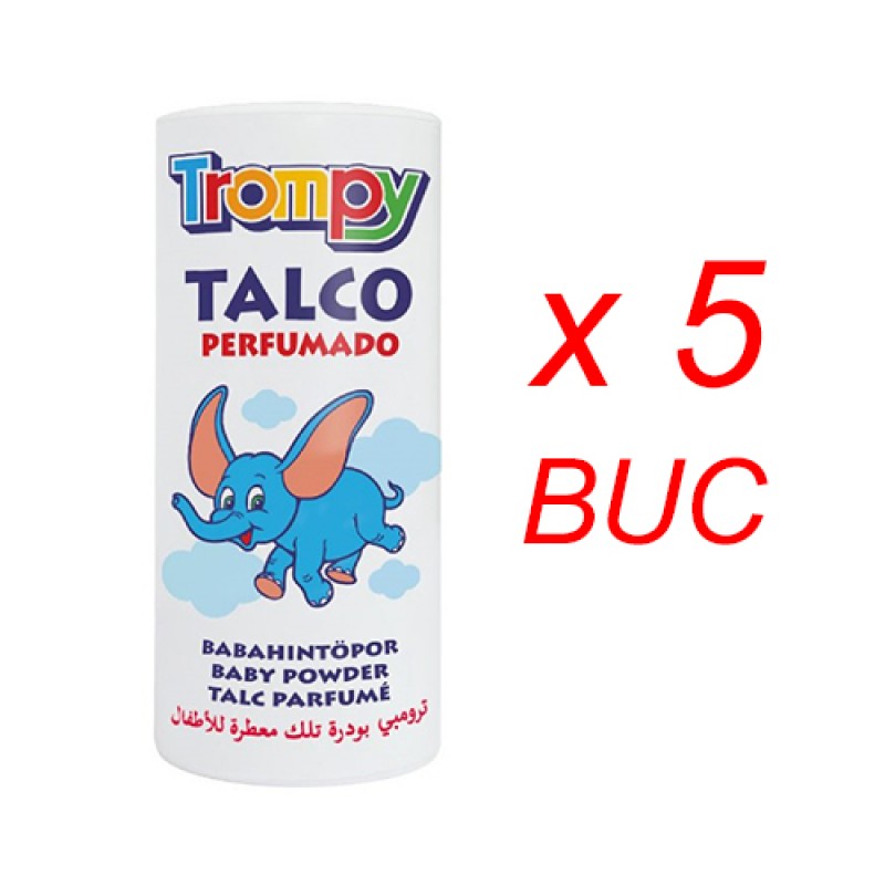 Pudra de talc Trompy 250 gr -  5 BUC