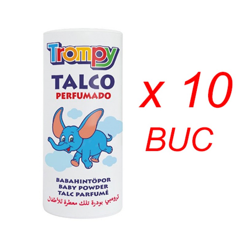 Pudra de talc Trompy 250 gr  -  10 BUC