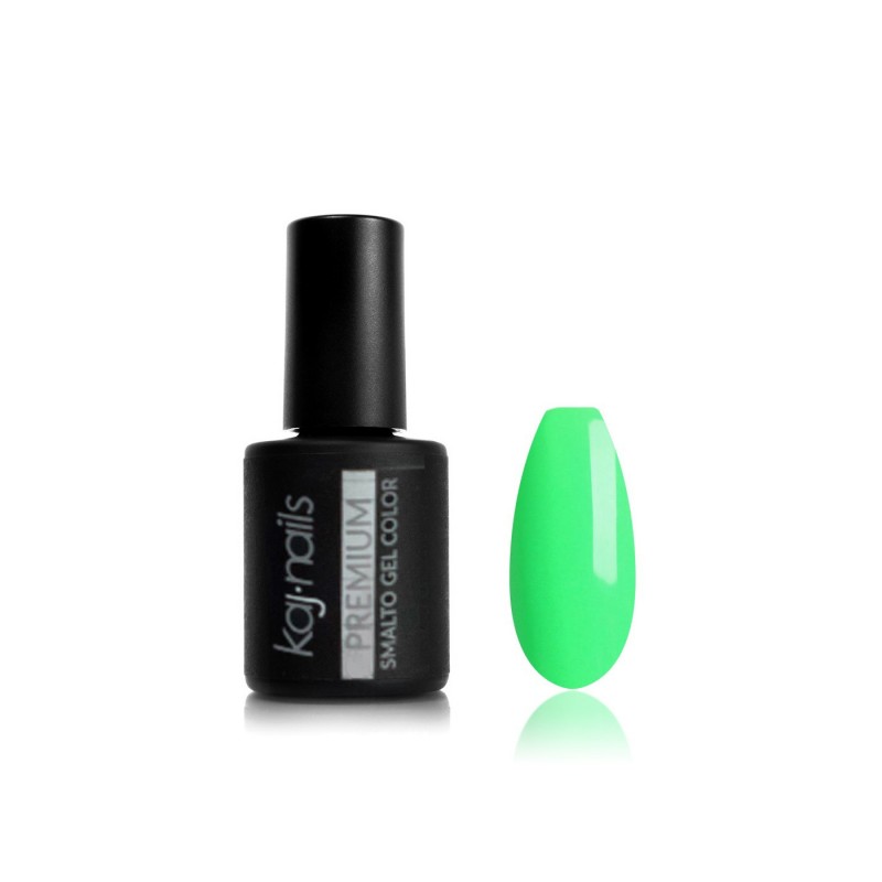 Kaj Nails Oja semipermanentă Light Green Bright 195 - 7 ml