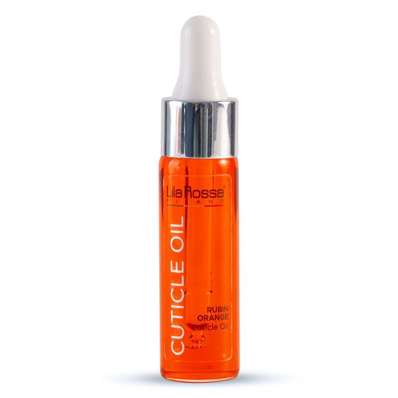 Ulei Cuticule cu pompita Lila Rossa - Rubin Orange - 15 ml