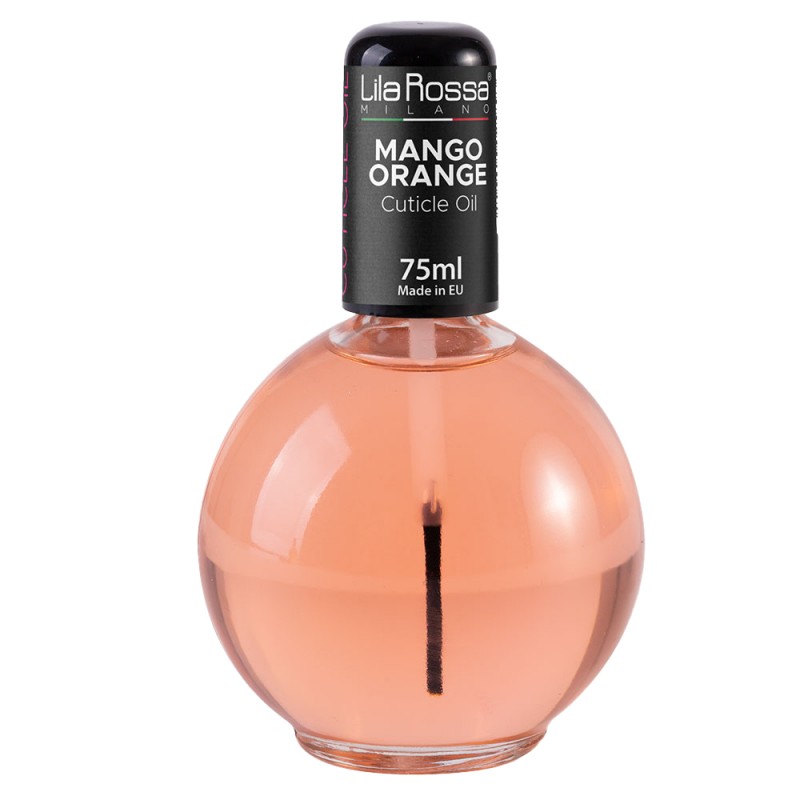 Ulei cuticule cu Pensula, Lila Rossa - Mango Orange - 75 ml